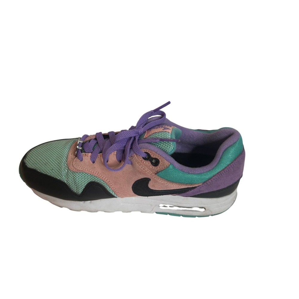 NIKE Air Max 1 Have a Nike Day Space Purple Coral Size 25 cm/Mens 7/ W 8.5/ 7Y - Picture 7 of 10